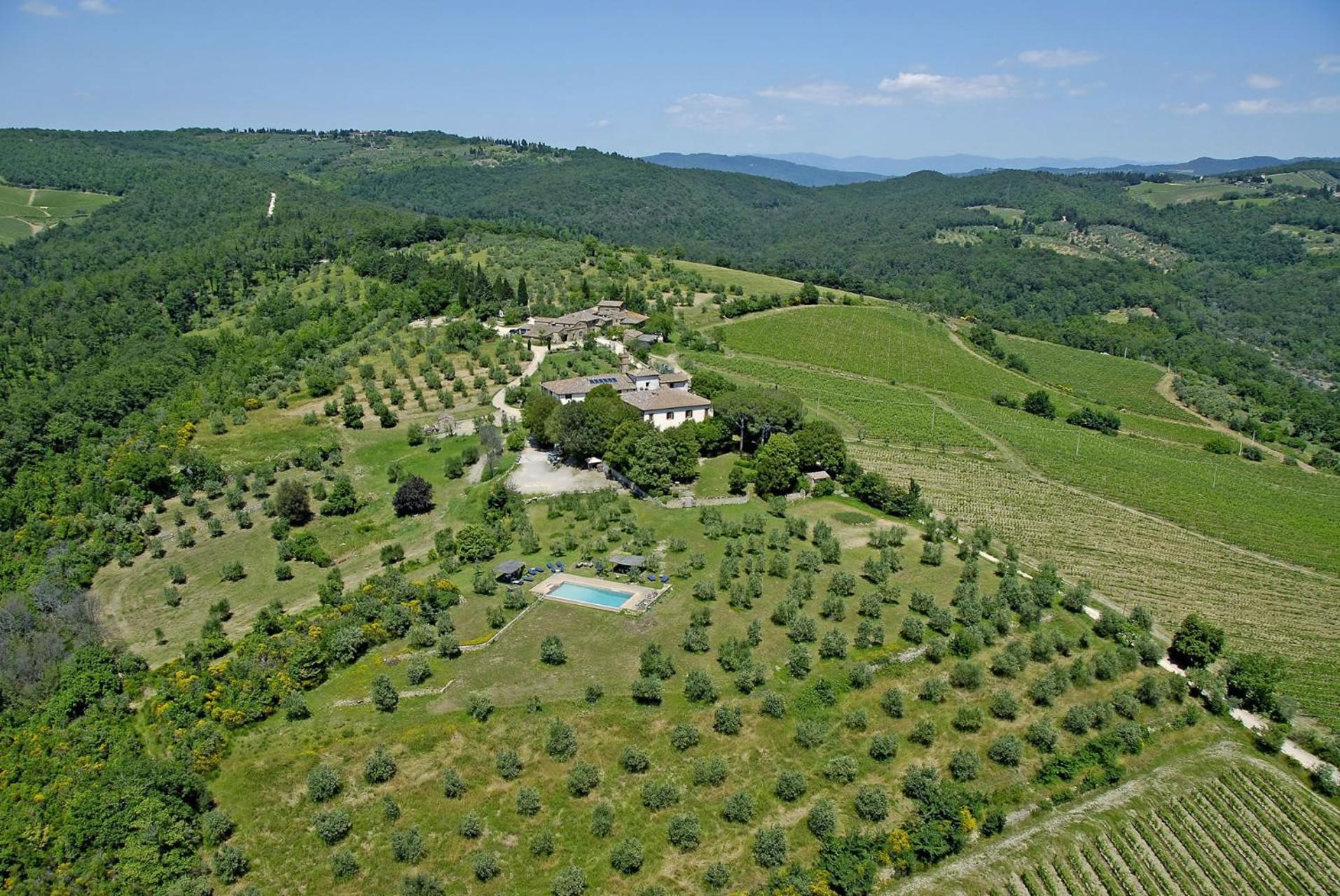 Fattoria Di Rignana Winery Bnb Greve in Chianti Kültér fotó